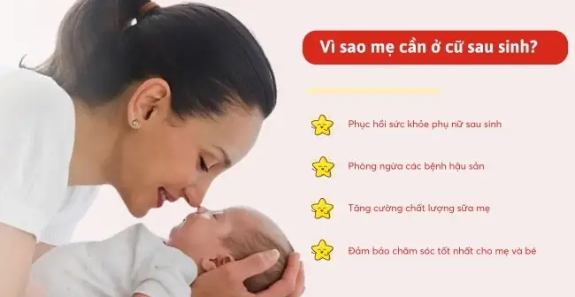 Kiêng Cữ Sau Sinh Bao Lâu Là Đủ