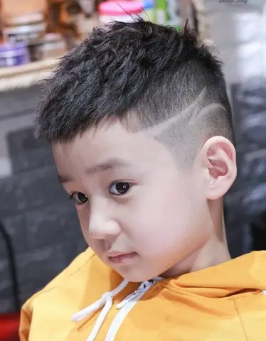 Kiểu Tóc Đẹp Cho Bé Nam
