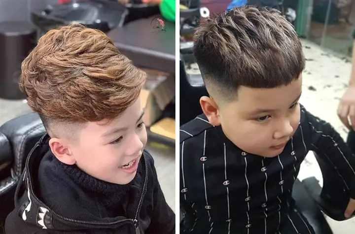 Kiểu Tóc Đẹp Cho Bé Nam