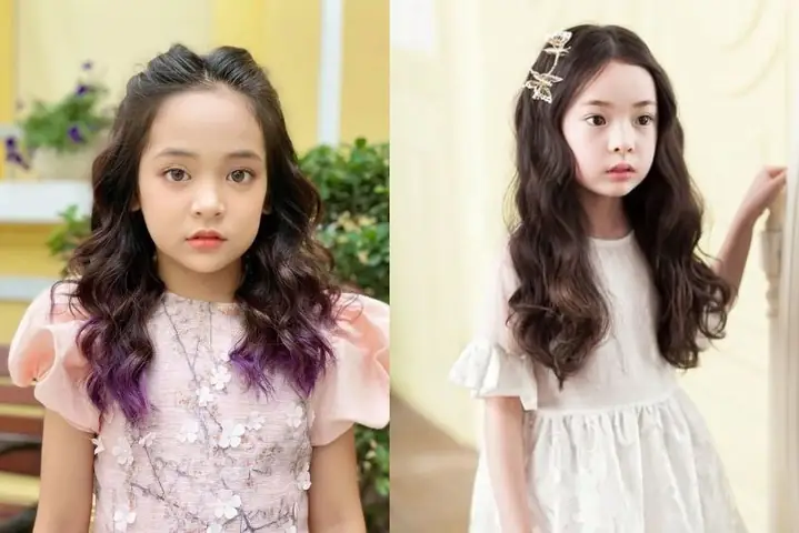 Kiểu Tóc Xoăn Đẹp Cho Bé Gái