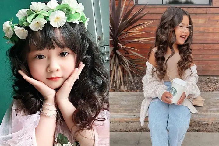 Kiểu Tóc Xoăn Đẹp Cho Bé Gái