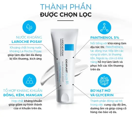 La Roche Posay B5 Thành Phần La Roche Posay B5 Thành Phần