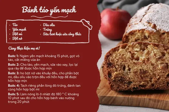 Làm Bánh Ăn Dặm Cho Bé Từ Yến Mạch