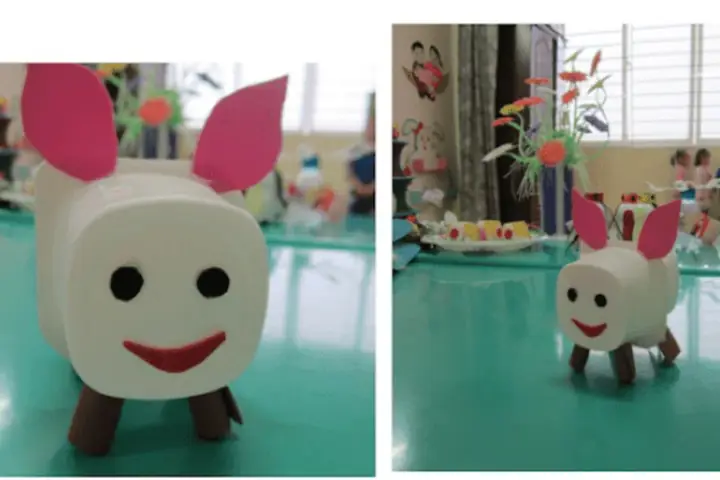 Làm Con Thỏ Bằng Hộp Sữa Chua