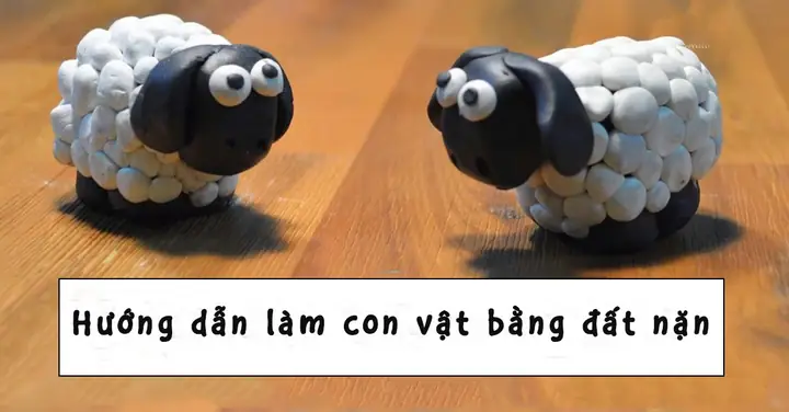 Làm Con Trâu Bằng Đất Sét