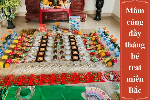 Làm Đầy Tháng Cho Con Trai Cần Những Gì