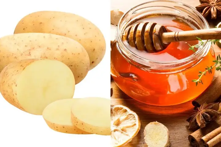 Làm Đẹp Bằng Khoai Tây Và Mật Ong