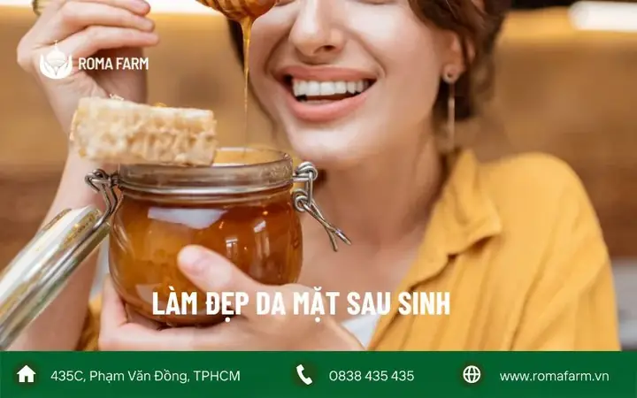 Làm Đẹp Sau Sinh Bằng Mật Ong