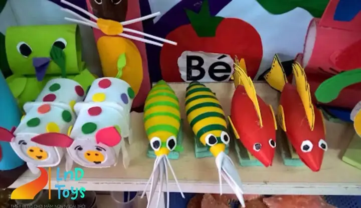 Làm Đồ Dùng Mầm Non Bằng Phế Liệu