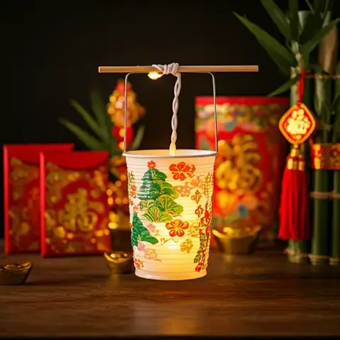 Làm Đồ Trang Trí Bằng Đồ Tái Chế