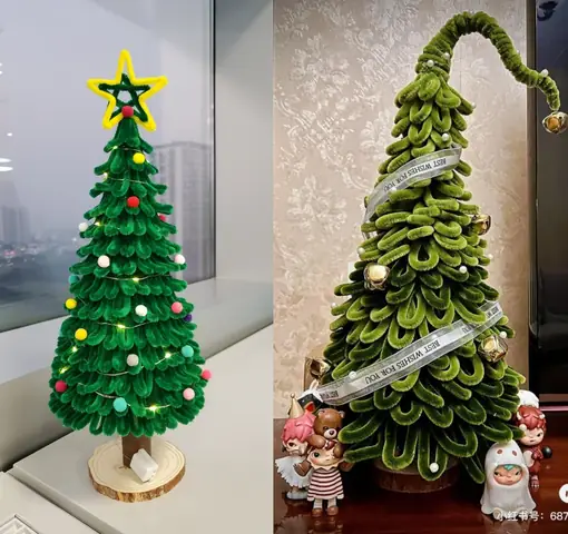 Làm Đồ Trang Trí Cây Thông Noel