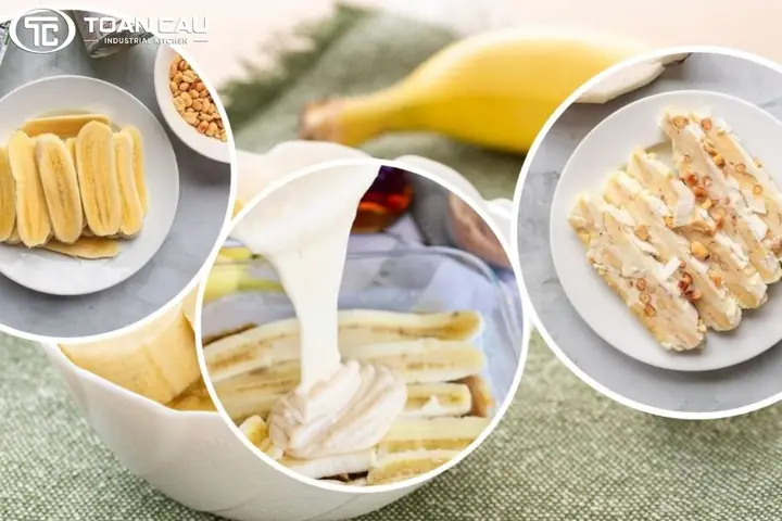 Làm Kem Chuối Nước Cốt Dừa Làm Kem Chuối Nước Cốt Dừa