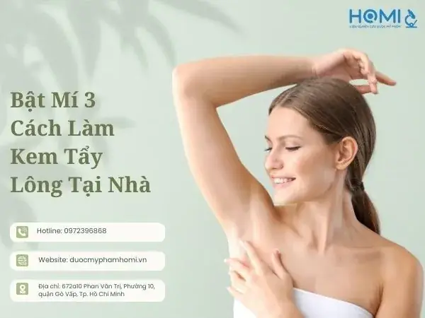 Làm Kem Tẩy Lông Tại Nhà