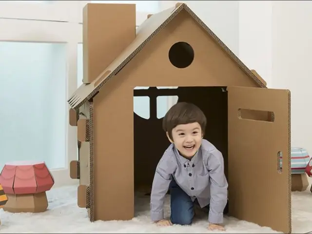 Làm Nhà Đồ Chơi Cho Bé