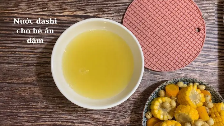 Làm Nước Dashi Cho Bé Ăn Dặm