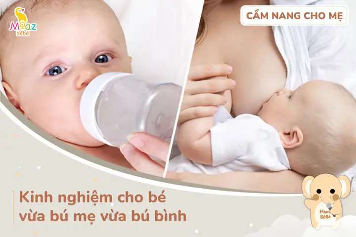 Làm Sao Để Bé Vừa Bú Mẹ Vừa Bú Bình Làm Sao Để Bé Vừa Bú Mẹ Vừa Bú Bình