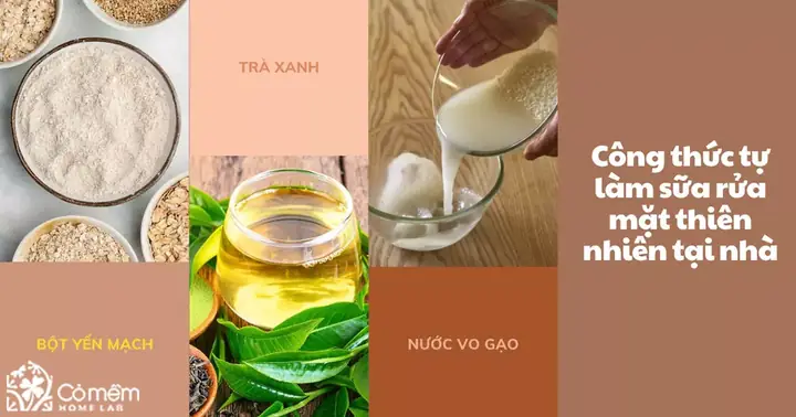 Làm Sữa Rửa Mặt Từ Bột Yến Mạch