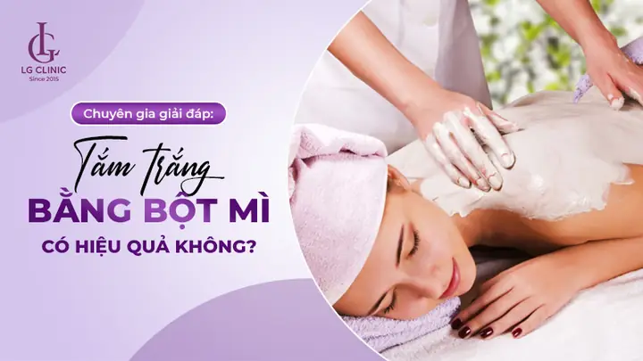 Làm Trắng Da Bằng Bột Mì