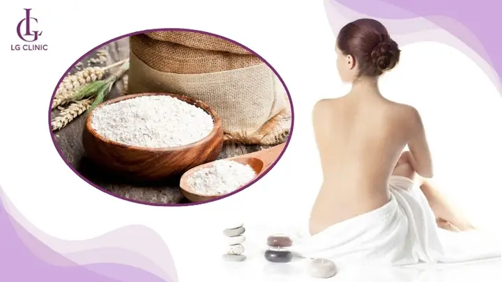 Làm Trắng Da Bằng Bột Mì