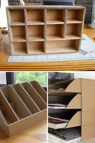 Làm Vật Dụng Bằng Giấy Carton