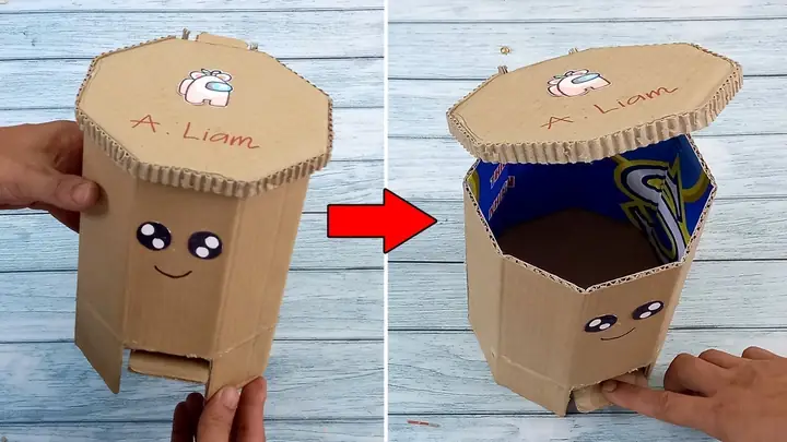 Làm Vật Dụng Bằng Giấy Carton