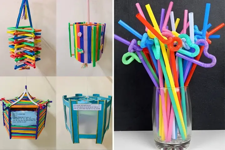 Làm Vật Dụng Bằng Ống Hút