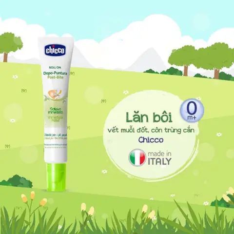 Lăn Bôi Vết Muỗi Đốt Côn Trùng Cắn Chicco