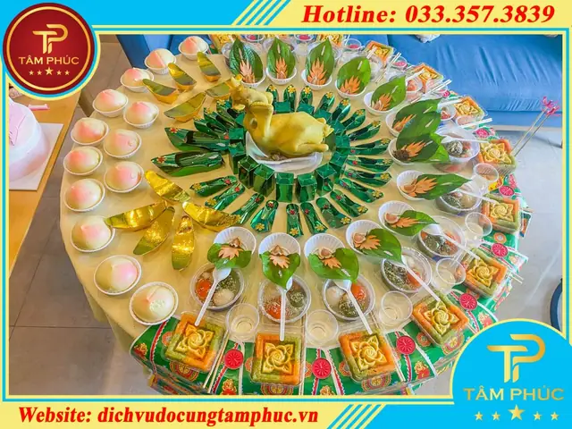 Lễ Vật Cúng 12 Bà Mụ