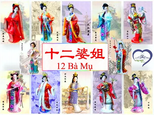 Lễ Vật Cúng 12 Bà Mụ