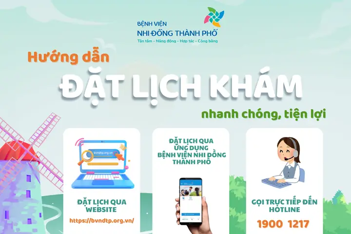 Lịch Làm Việc Phòng Khám Nhi Đồng Thành Phố