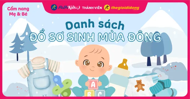 List Đồ Sơ Sinh Mùa Đông
