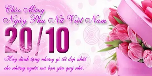 Loi Chuc 20 10 Ba Dao Nhat