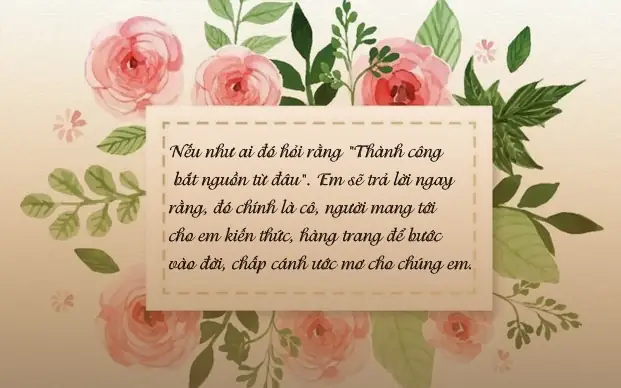 Lời Chúc 20 Tháng 11 Ý Nghĩa
