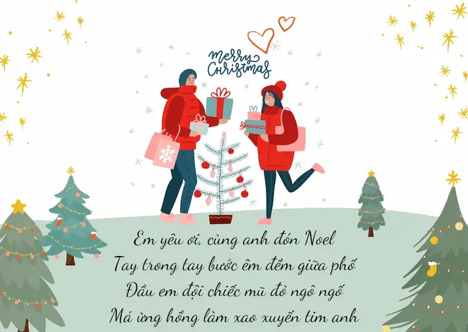 Lời Chúc Giáng Sinh Cho Bạn Gái
