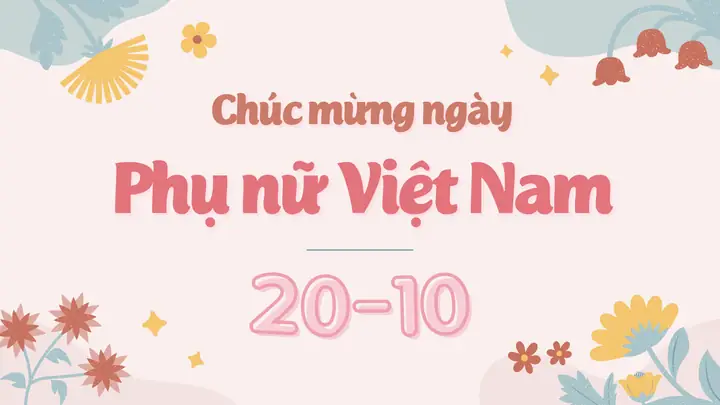 Lời Chúc Mừng 20 10 Ý Nghĩa