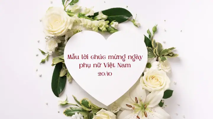 Lời Chúc Mừng 20 10 Ý Nghĩa