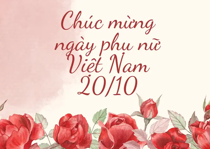 Lời Chúc Mừng 20 10 Ý Nghĩa