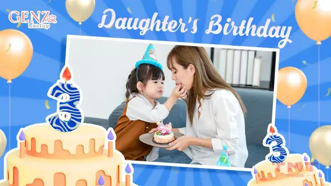 Lời Chúc Mừng Sinh Nhật Con Gái 3 Tuổi