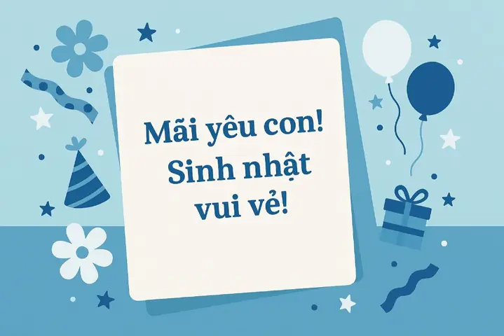 Lời Chúc Mừng Sinh Nhật Con Gái 3 Tuổi