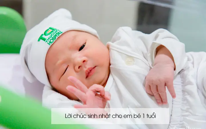 Lời Chúc Sinh Nhật Cho Bé 1 Tuổi