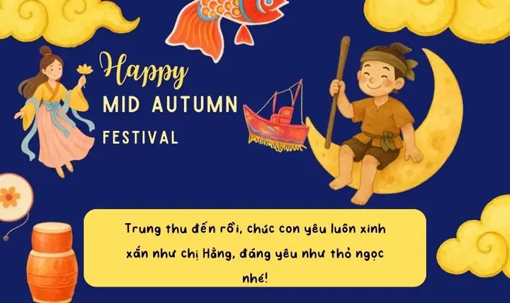 Lời Chúc Trung Thu Cho Con Yêu