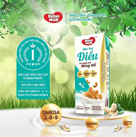 Lợi Ích Của Sữa Hạt Điều