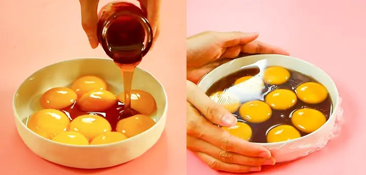 Lòng Đỏ Trứng Gà Ngâm Mật Ong Làm Đẹp Da Lòng Đỏ Trứng Gà Ngâm Mật Ong Làm Đẹp Da