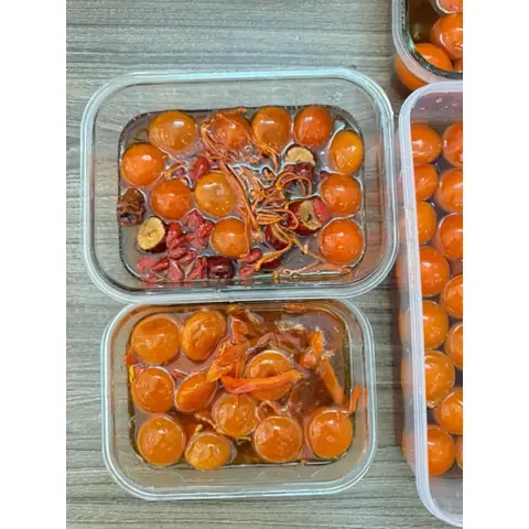 Lòng Đỏ Trứng Gà Trộn Mật Ong
