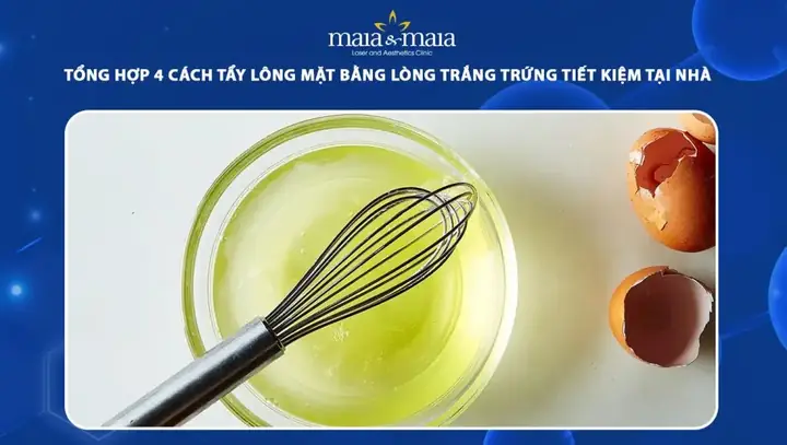Lột Da Mặt Bằng Trứng Gà
