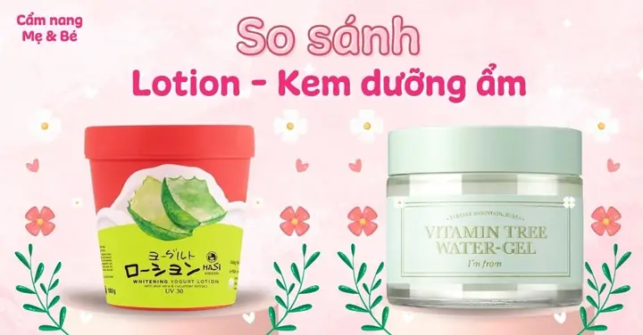 Lotion Có Thay Thế Kem Dưỡng Ẩm Được Không
