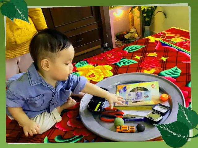 Mâm Bốc Thôi Nôi Cho Bé Trai