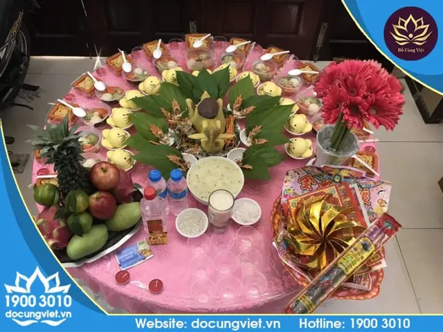 Mâm Cúng 3 Tuổi Cho Bé Trai