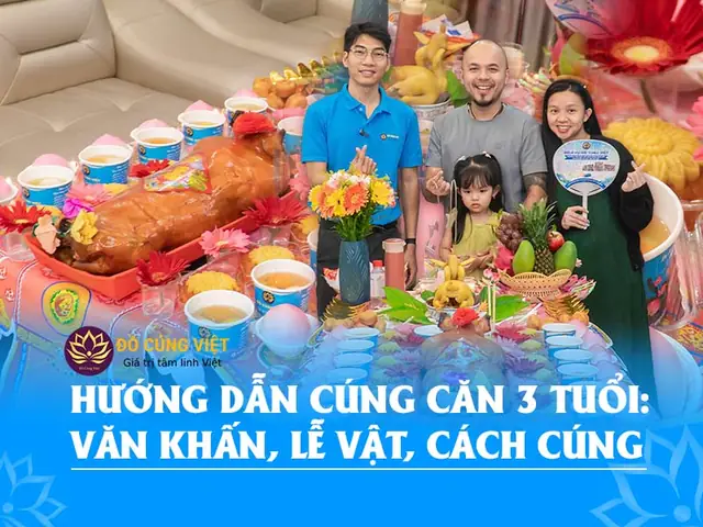 Mâm Cúng 3 Tuổi Cho Bé Trai Mâm Cúng 3 Tuổi Cho Bé Trai