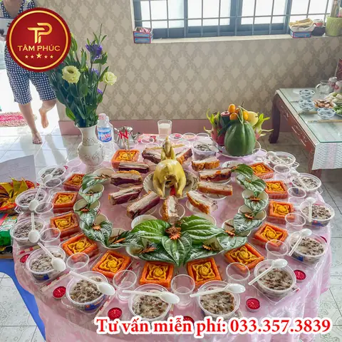 Mâm Cúng Đầy Năm Cho Bé Gái